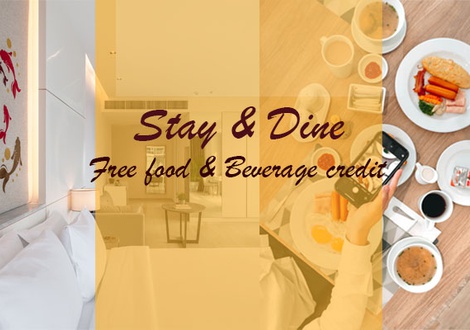 Stay & Dine Offer - FREE! Food & Beverage Credit  茉莉城市酒店 en 曼谷