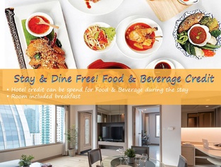 Stay&Dine Offer  Free Food & Beverage Credit